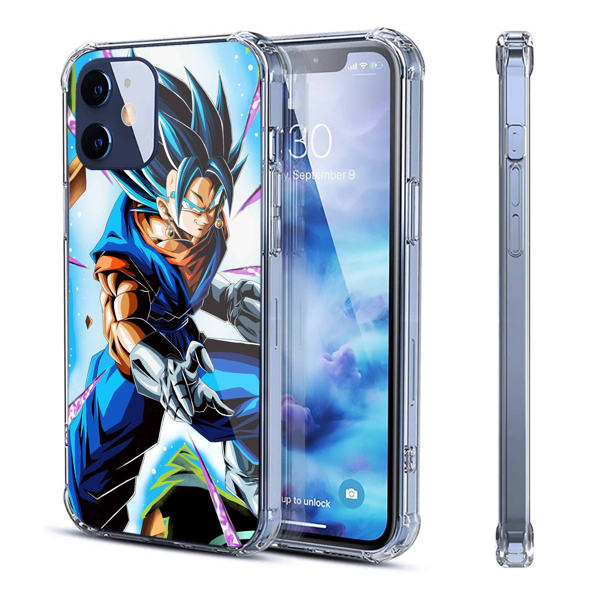 （画像用） ドラゴンボール DRAGON BALL 【iPhone 12シリーズ対応】透明スマホケース（クリアソフトケース）
